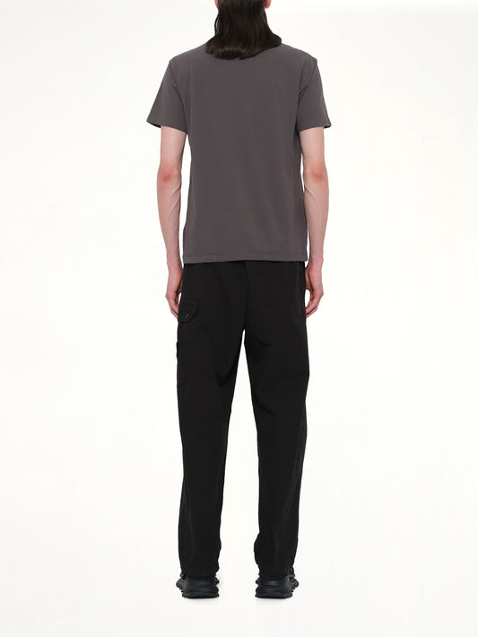 210003 Ghost S/S T-Shirt in Dark Grey