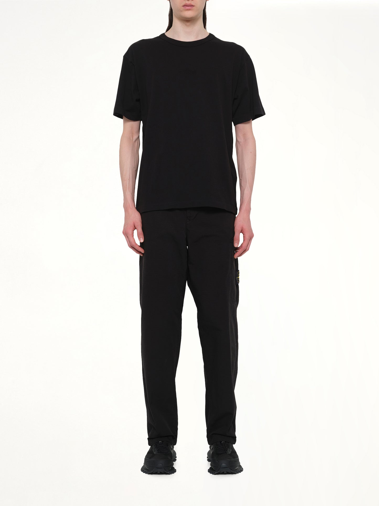 210003 S/S T-Shirt in Black