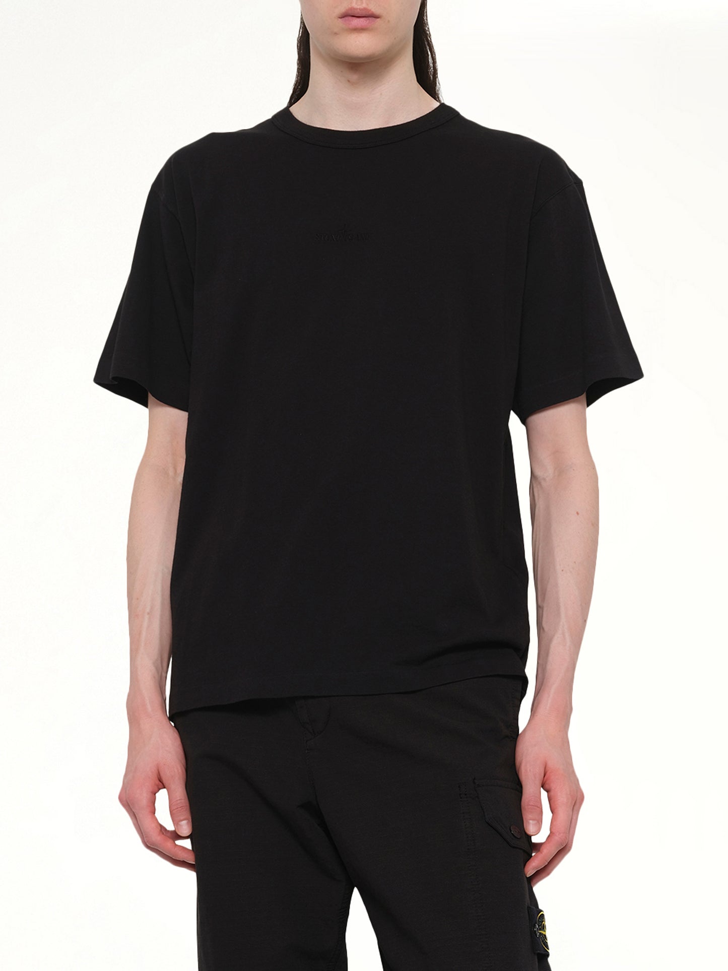 210003 S/S T-Shirt in Black