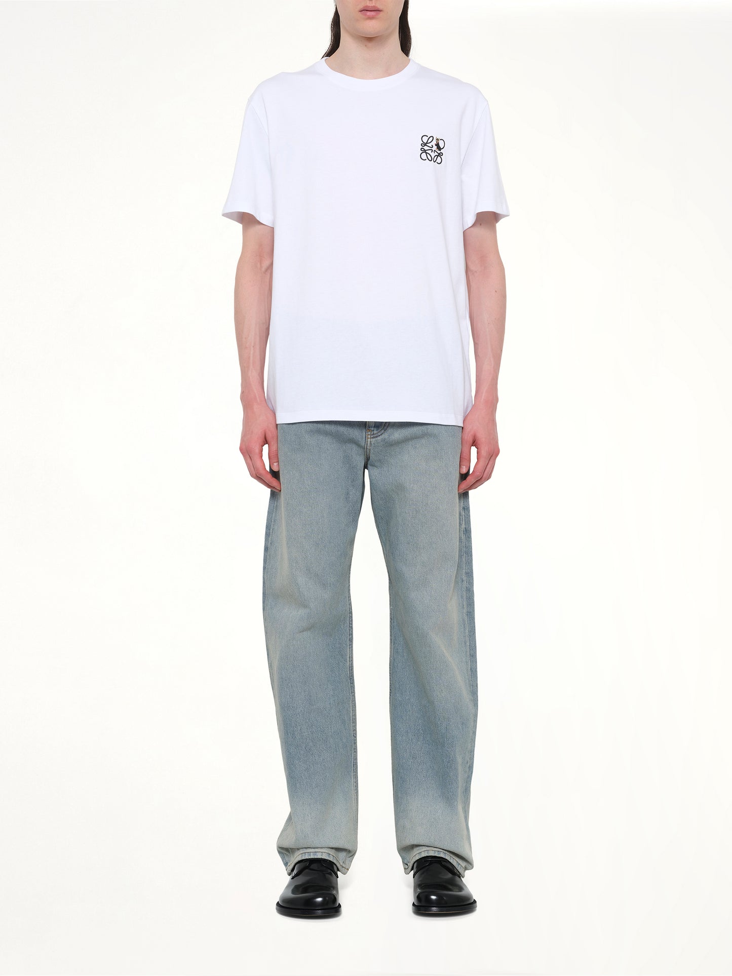 Anagram Cat T-Shirt in White