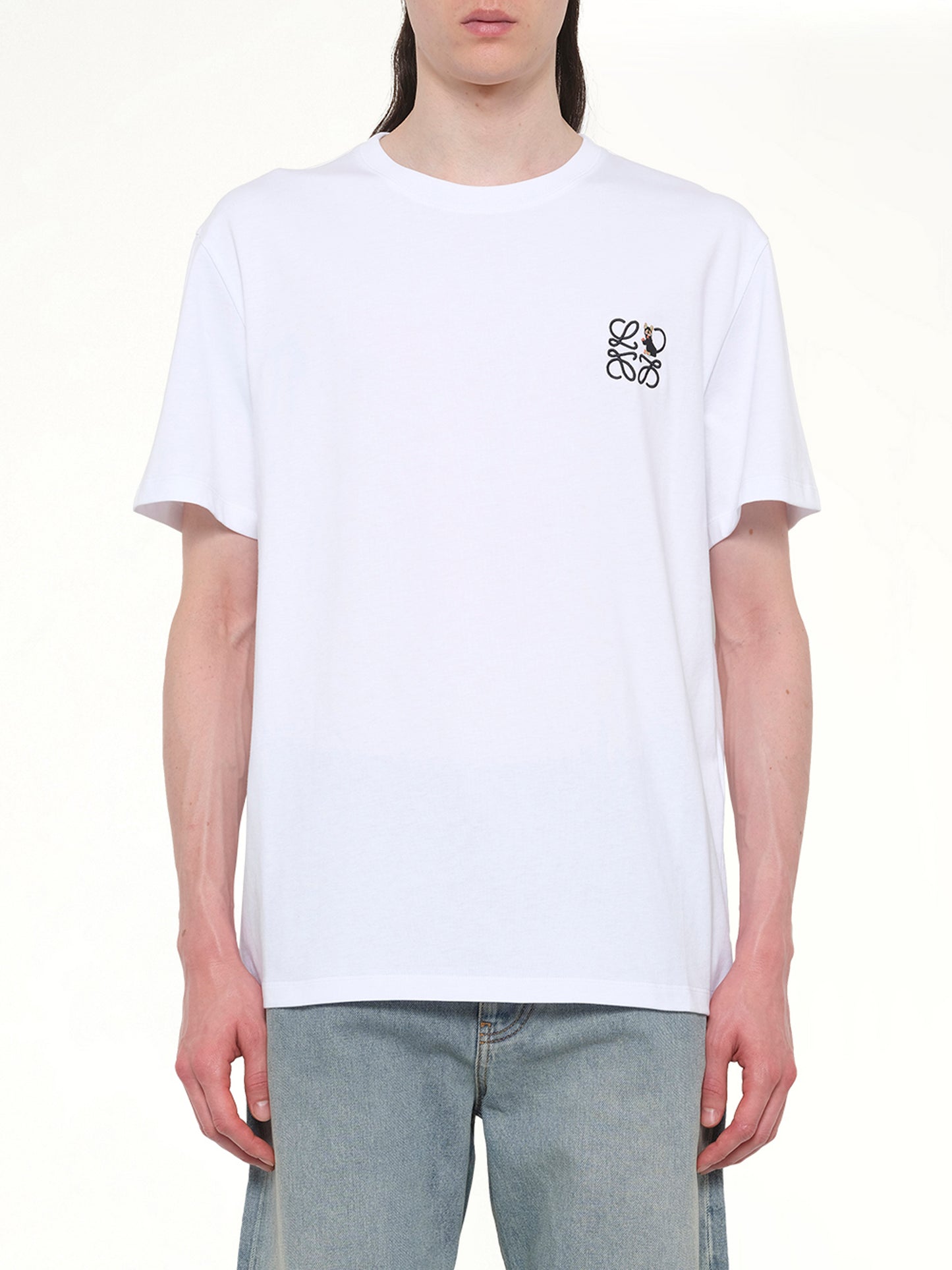 Anagram Cat T-Shirt in White