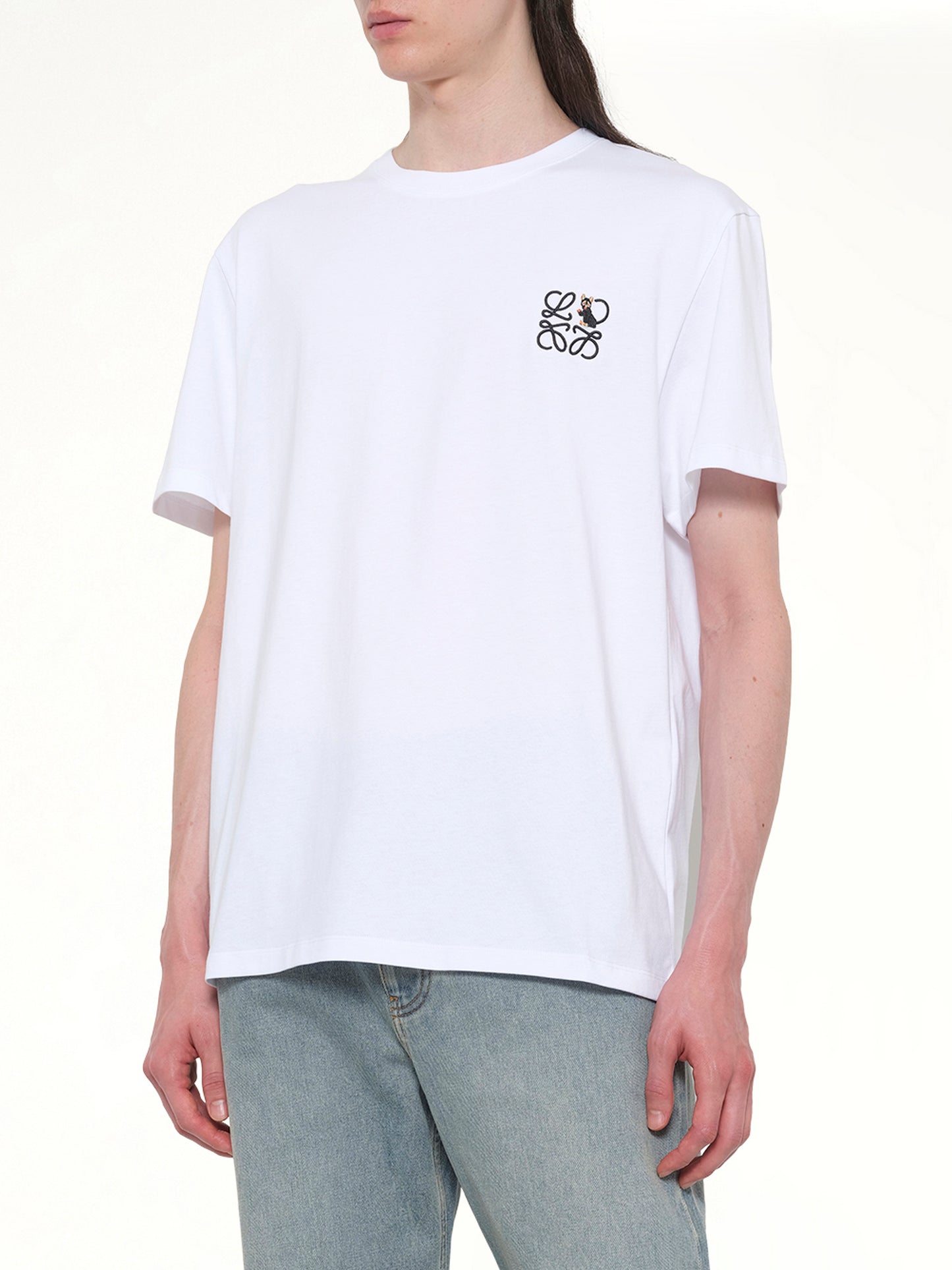 Anagram Cat T-Shirt in White