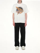 フラットホワイトのゴールデンツアーTシャツ