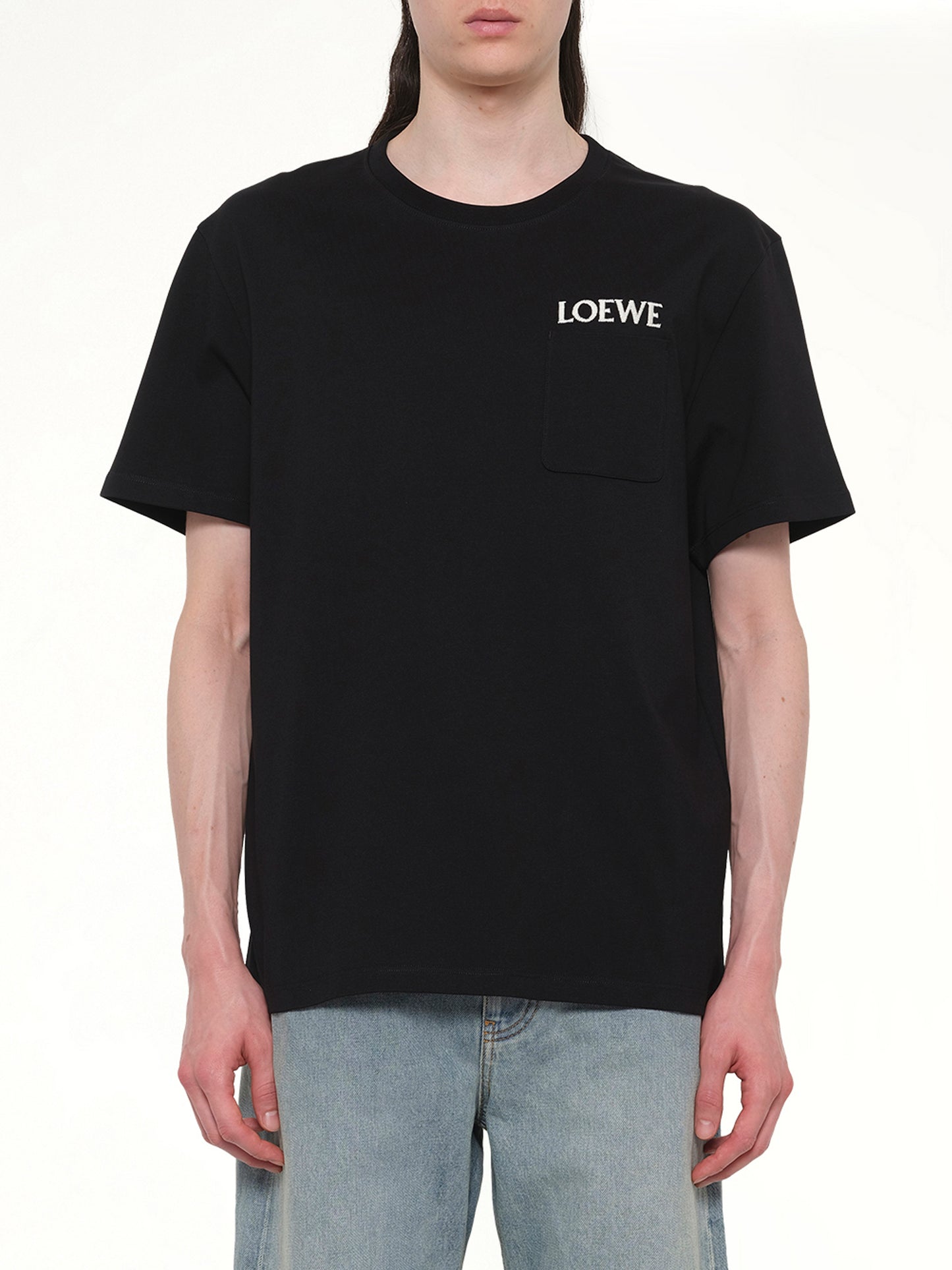 Loewe Relaxed Fit T-Shirt in Black