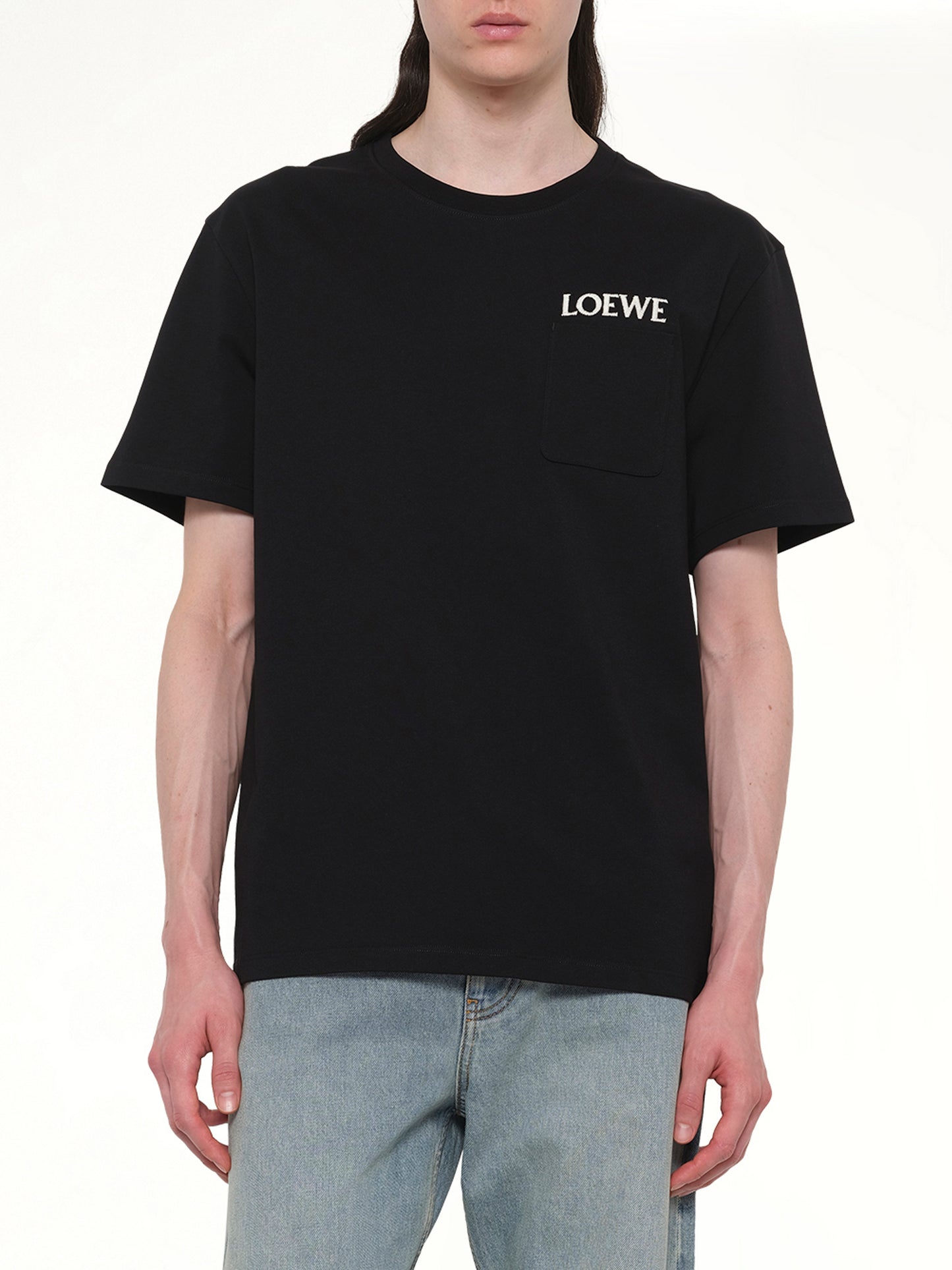 Loewe Relaxed Fit T-Shirt in Black