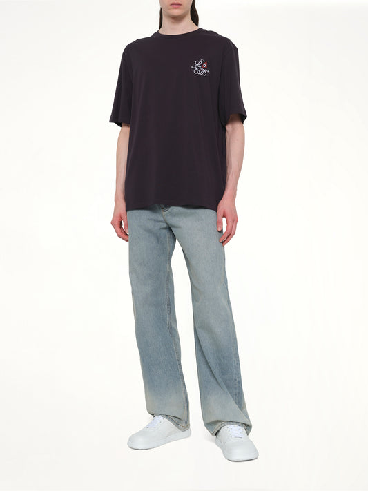 Loose Fit T-Shirt in Navy Blue