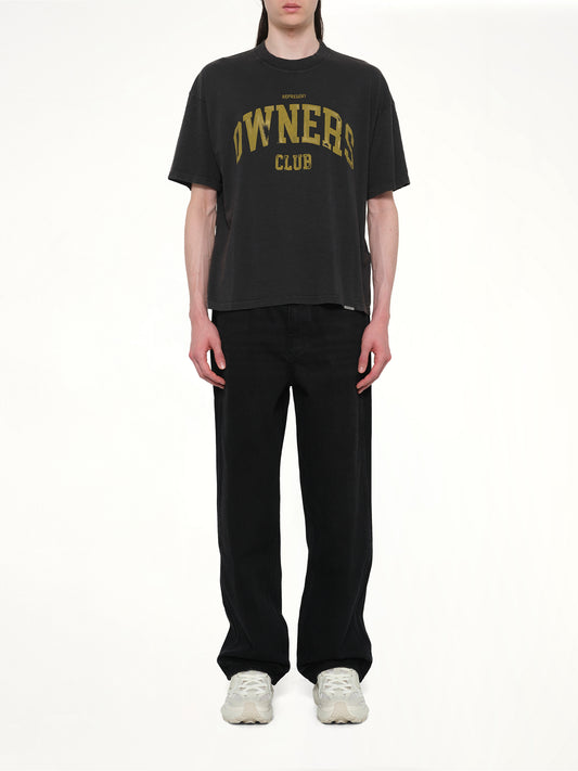 Represent Owners Club T-Shirt in Faded Black