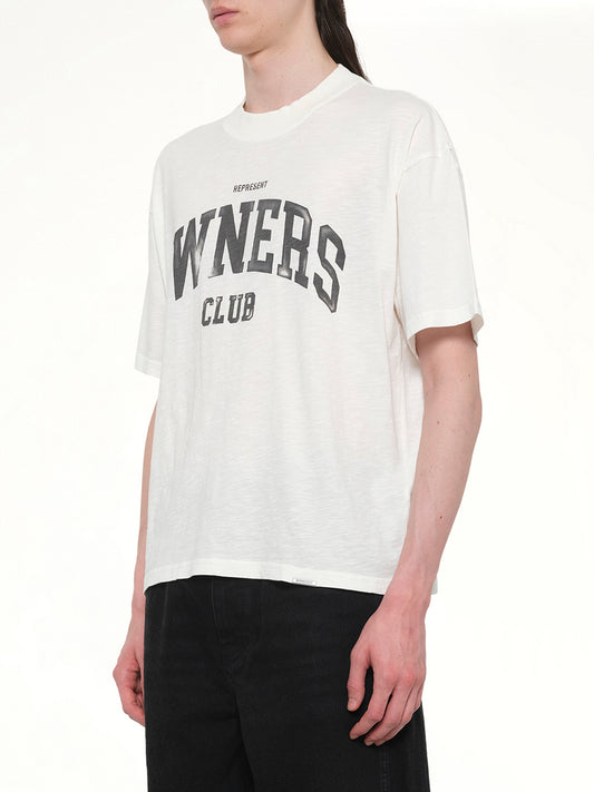 Represent Owners Club T-Shirt in Flat White