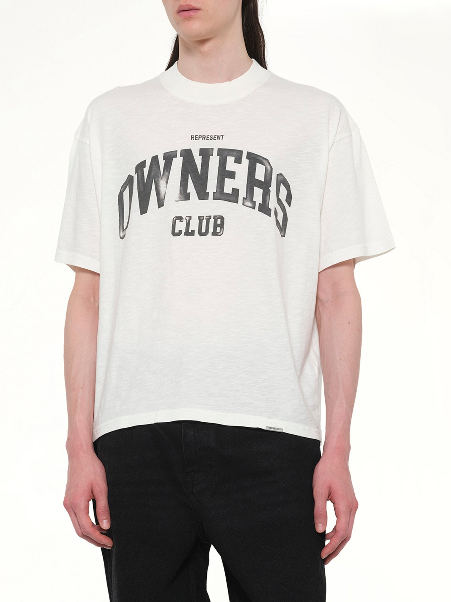 Represent Owners Club T-Shirt in Flat White
