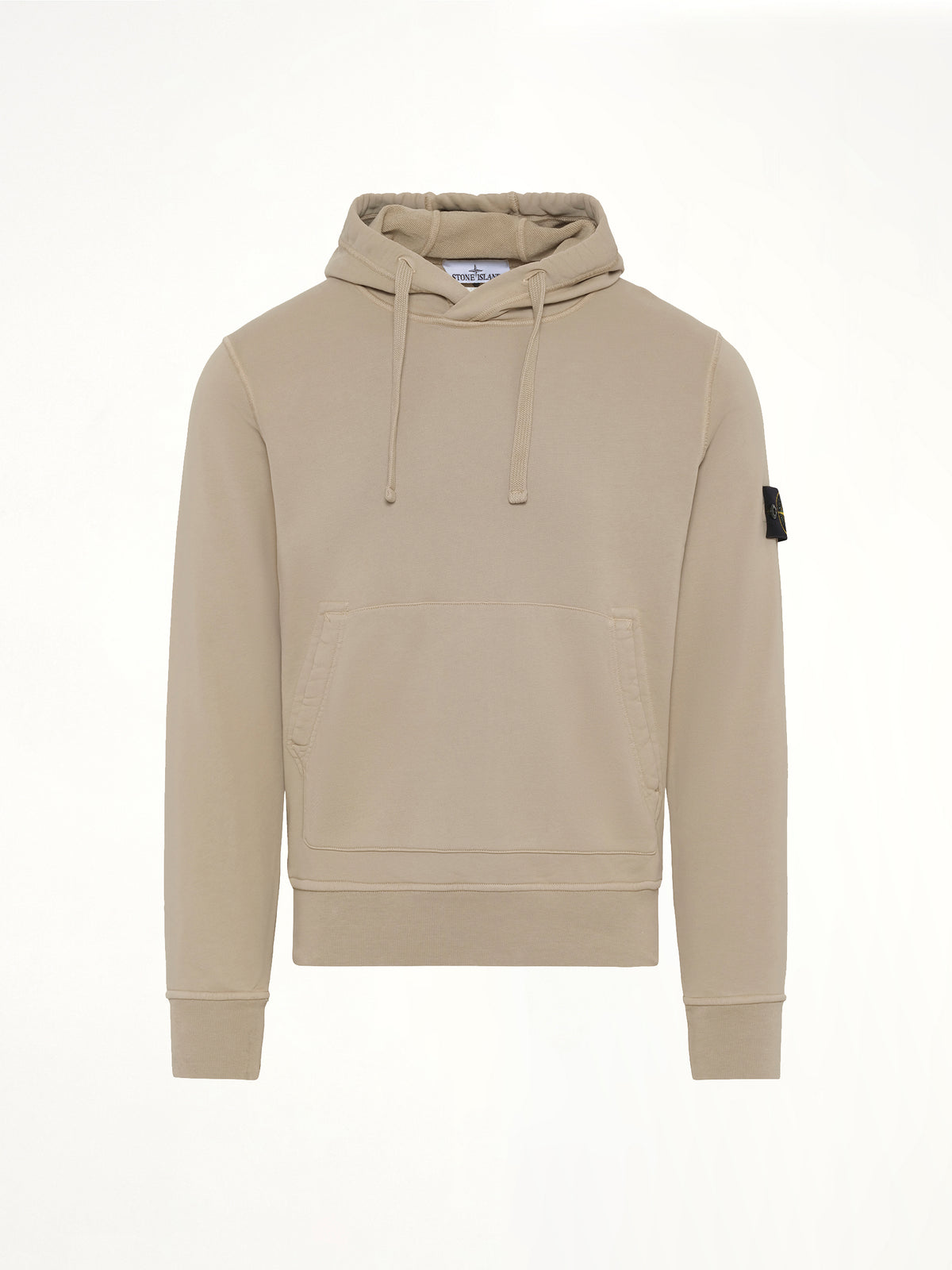 610006 Cotton Fleece Hoodie in Desert