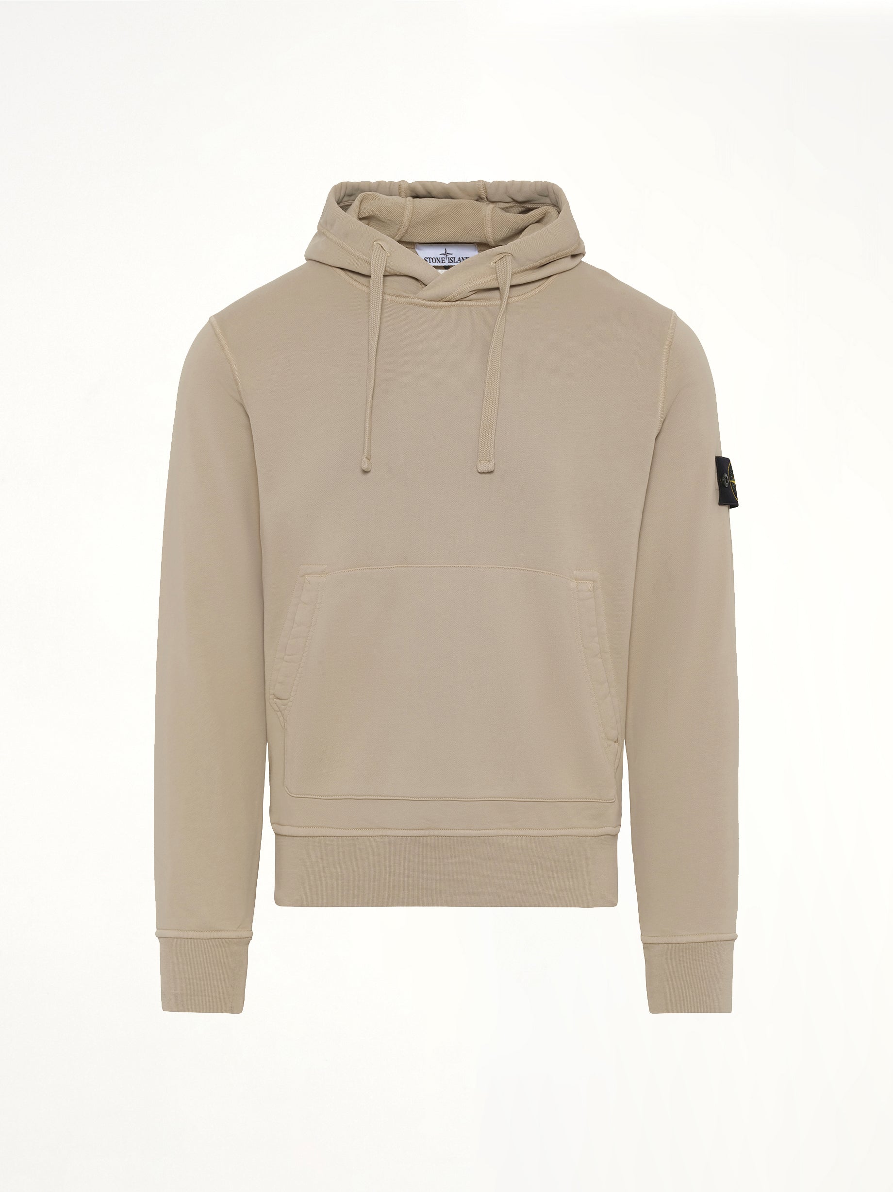 610006 Cotton Fleece Hoodie in Desert