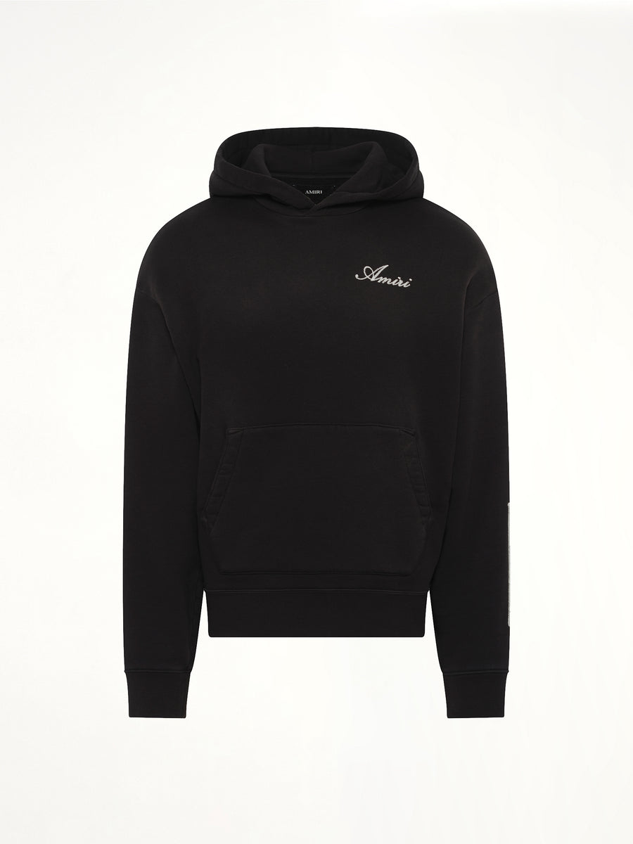 Bones Oversized Hoodie in Black