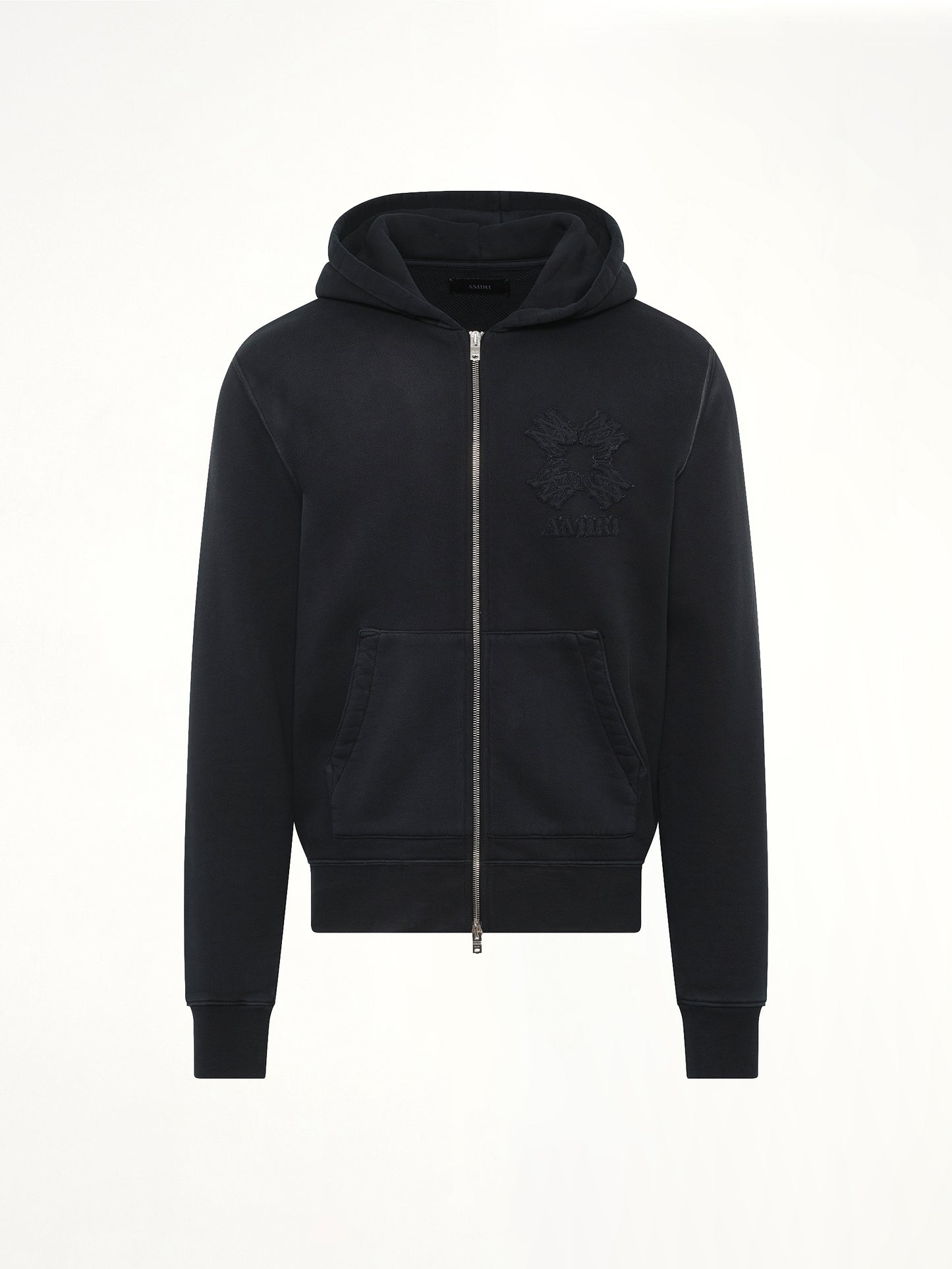 MA Quad Zip Hoodie in Black