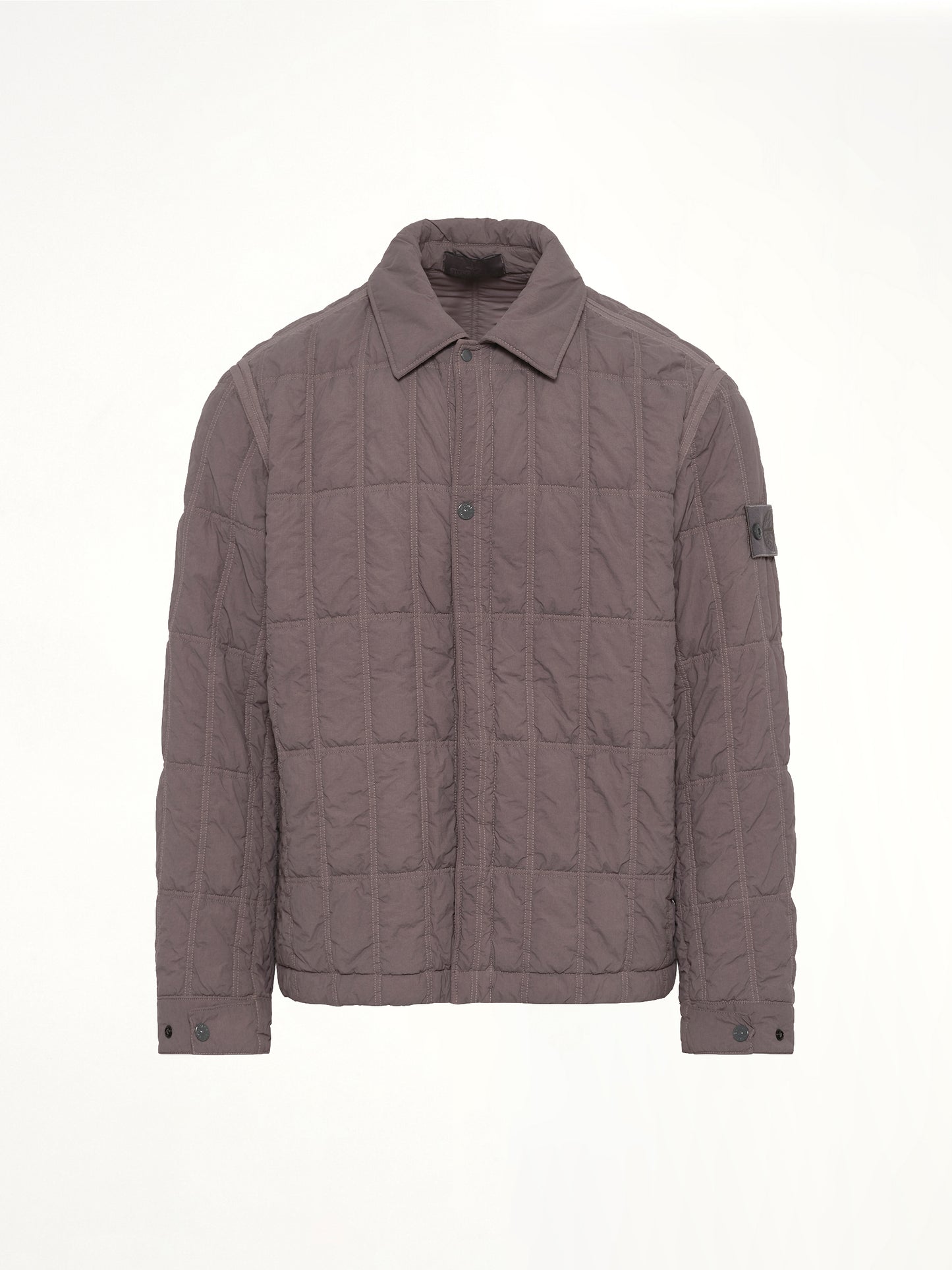 410009 Nylon Smerigliato Jacket in Dark Grey