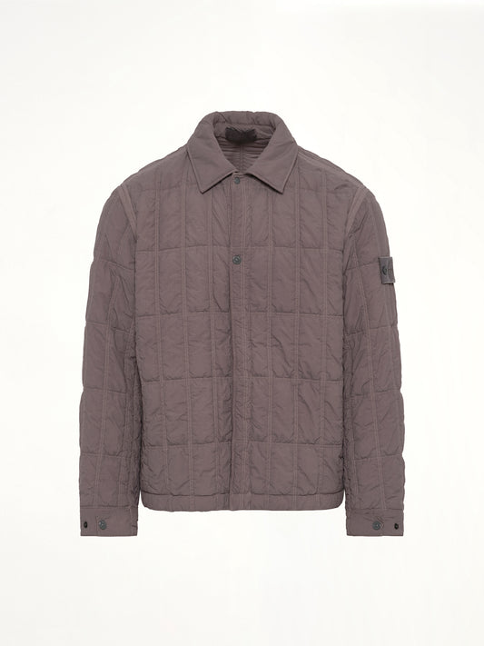 410009 Nylon Smerigliato Jacket in Dark Grey