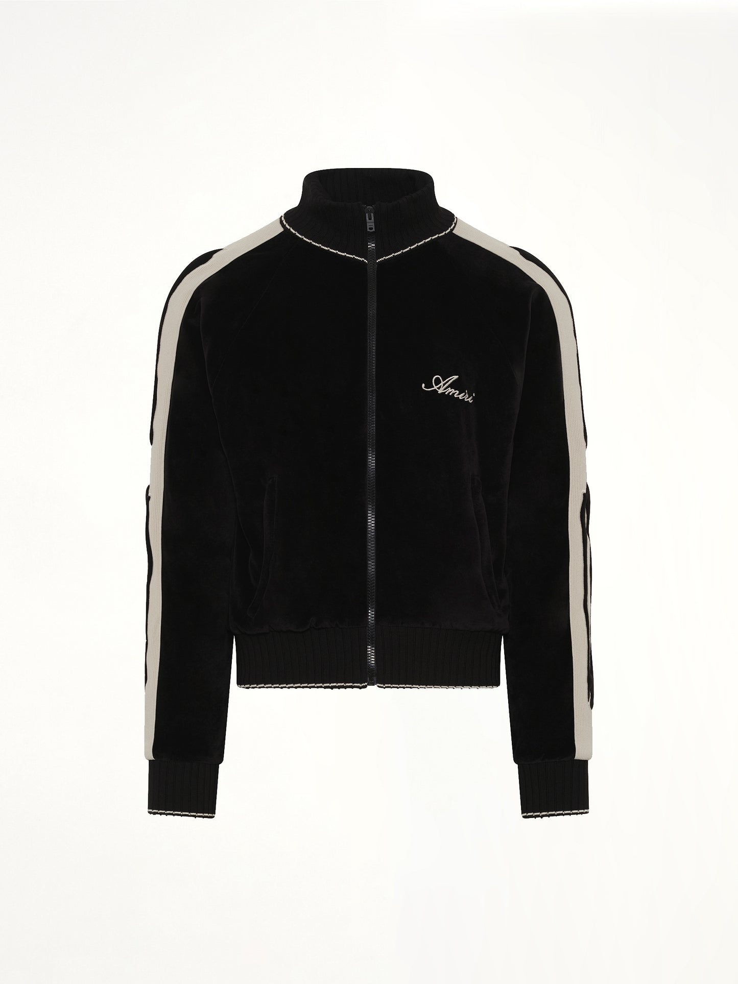 Bones Track Jacket in Black