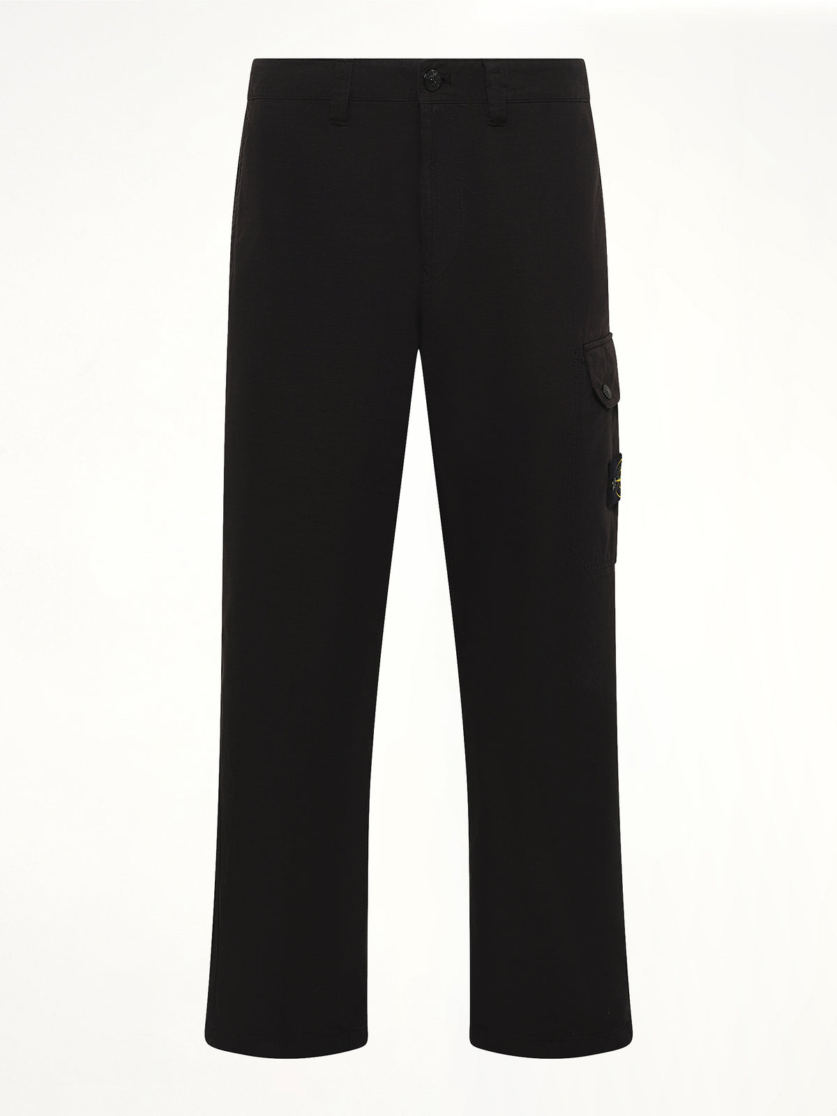 3100011 Organic Cotton Ripstop Trousers in Black