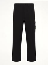 3100011 Organic Cotton Ripstop Trousers in Black