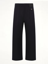 Belted Trouser AF in Dark Navy Blue