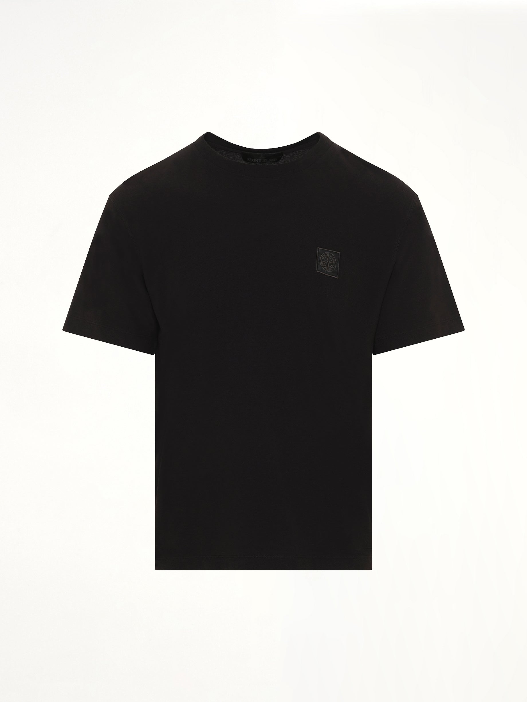 210003 Ghost S/S T-Shirt in Black