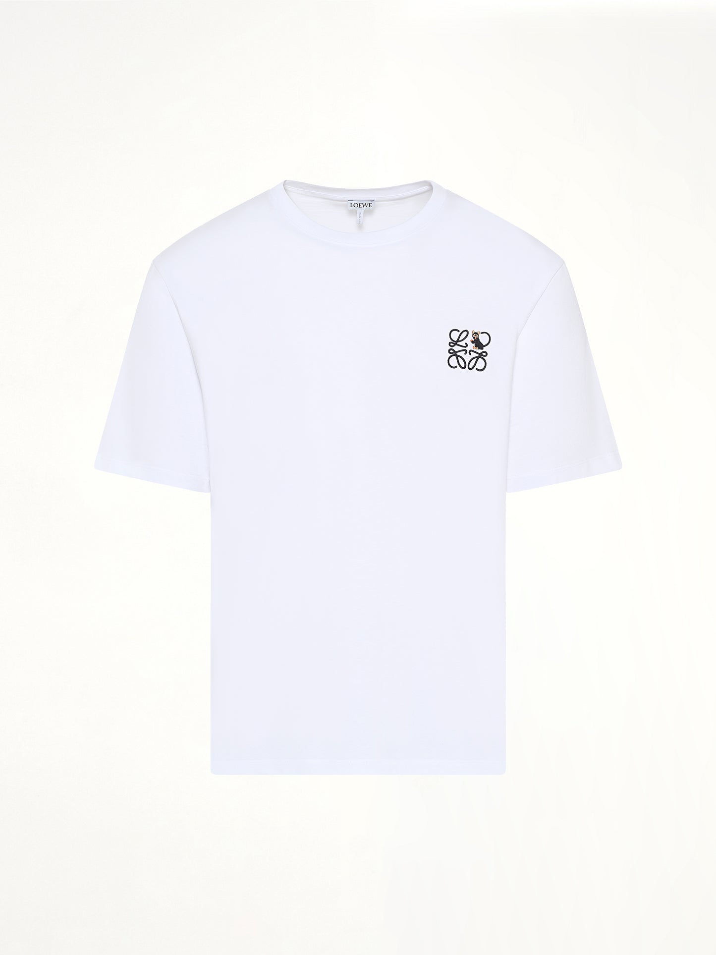 Anagram Cat T-Shirt in White