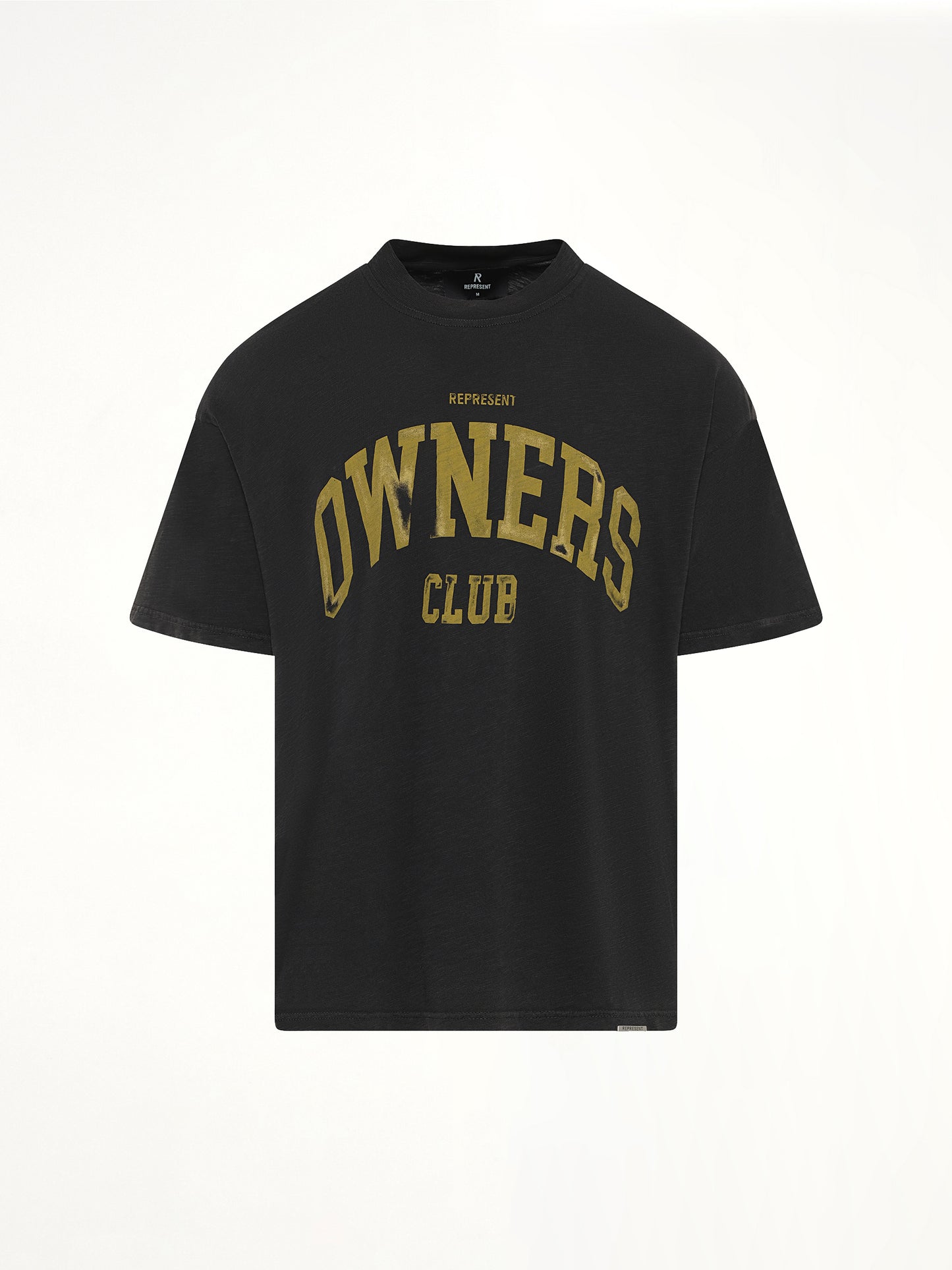 Represent Owners Club T-Shirt in Faded Black