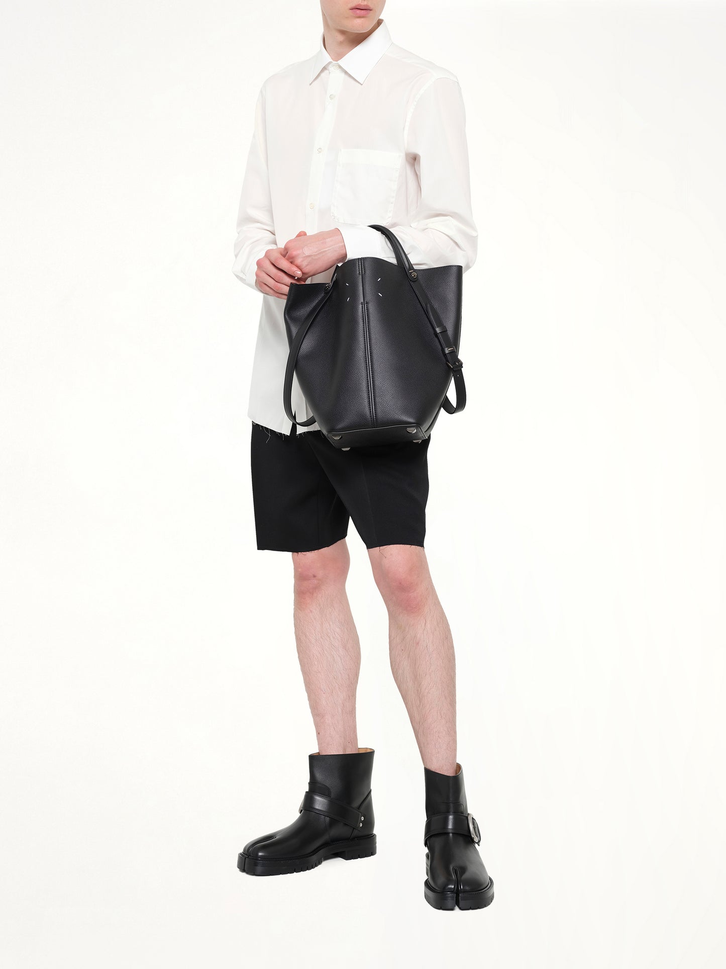 Dress-Age Medium Bag in Black/Orange