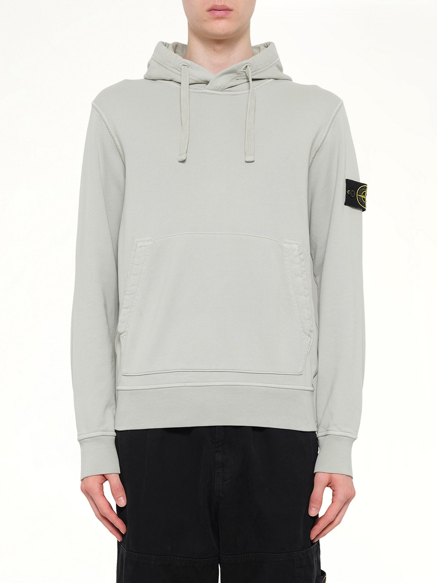 6100062 Hoodie Sweater in Pearl Grey