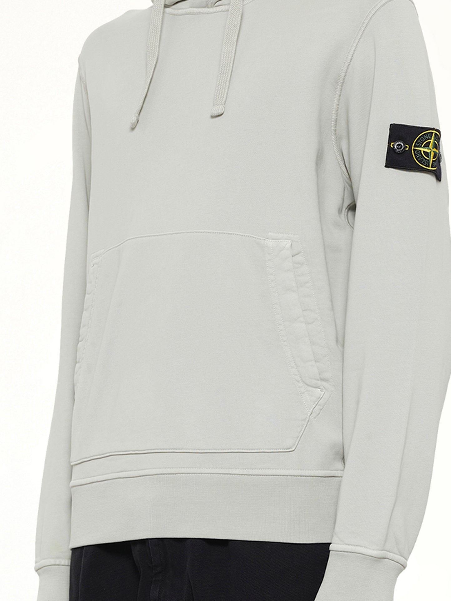 6100062 Hoodie Sweater in Pearl Grey