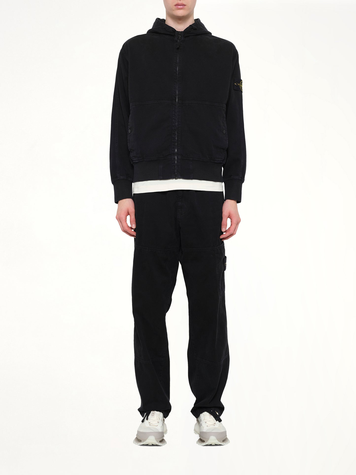 6100068 Hoodie Sweater in Black