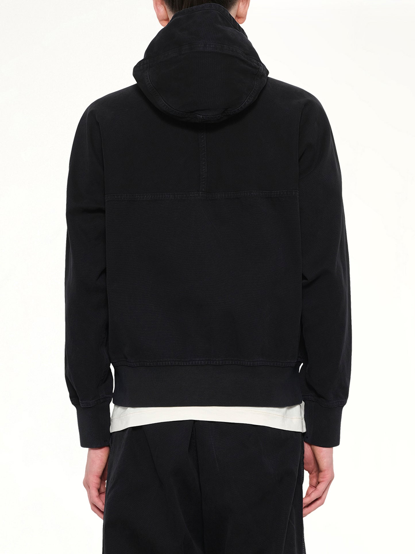 6100068 Hoodie Sweater in Black