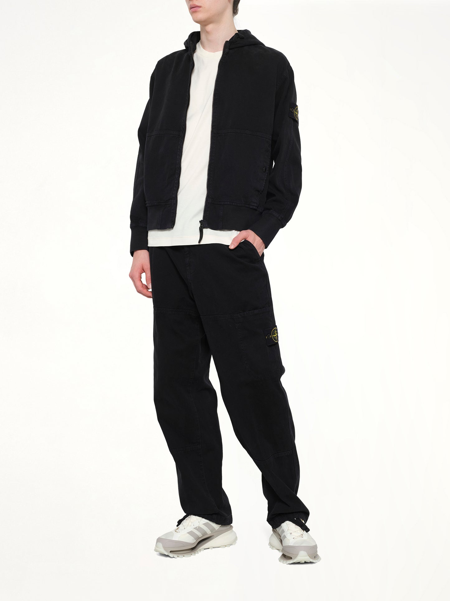 6100068 Hoodie Sweater in Black