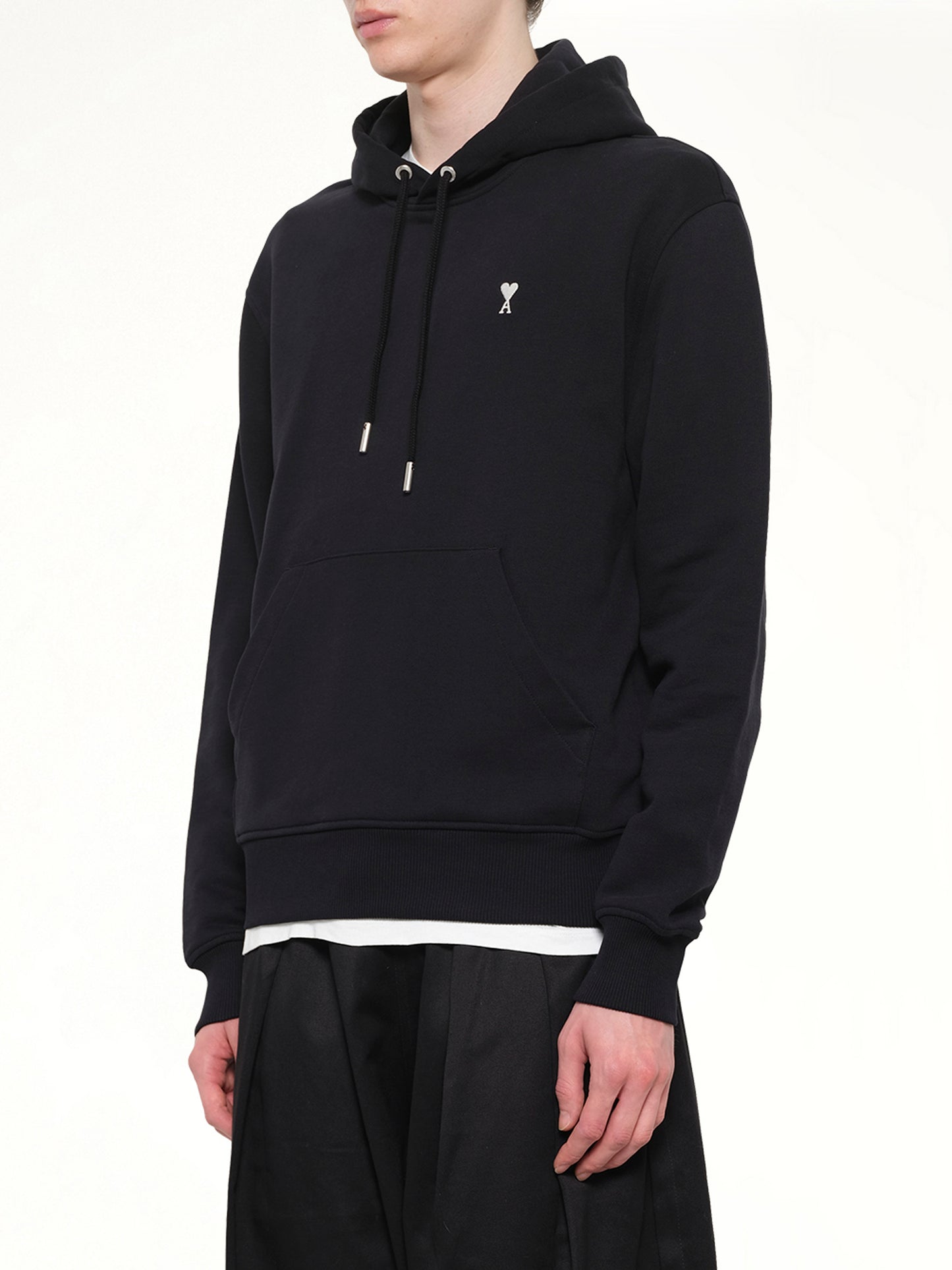 Contrasted ADC Hoodie in Black