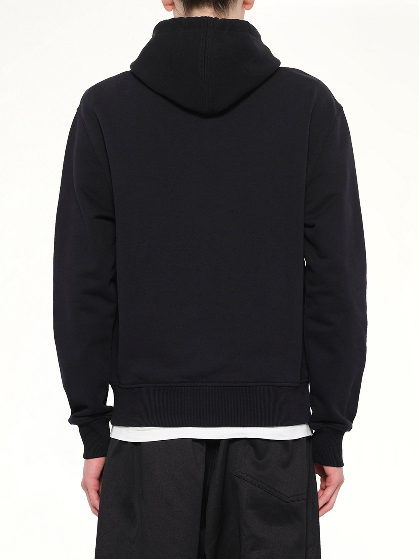 Contrasted ADC Hoodie in Black