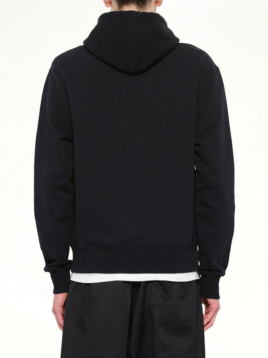 Contrasted ADC Hoodie in Black
