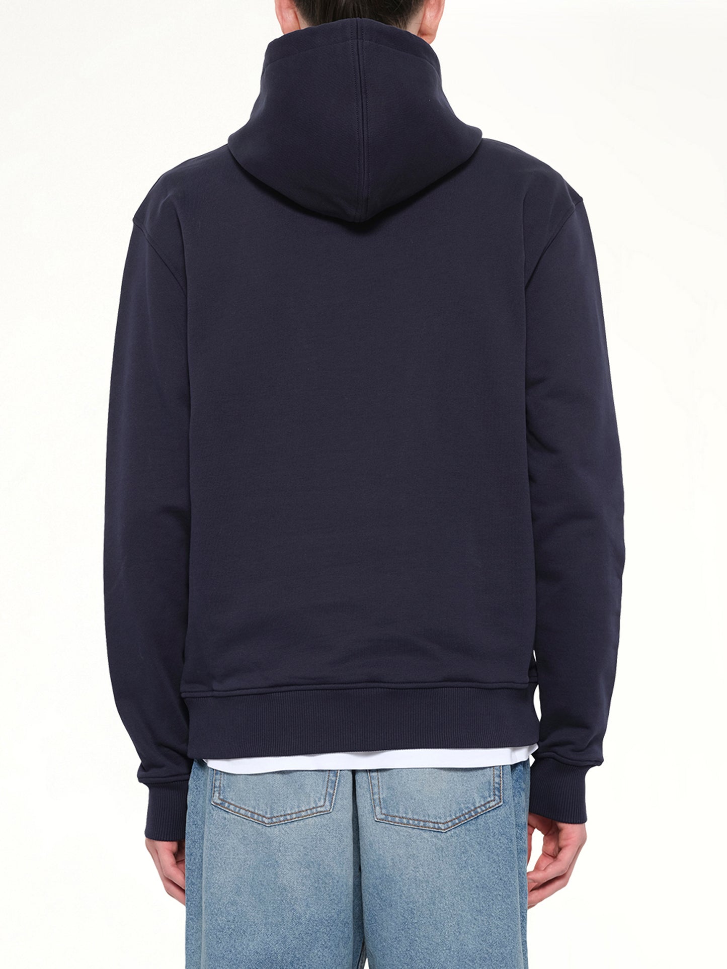 Red Ami De Coeur Hoodie in Navy