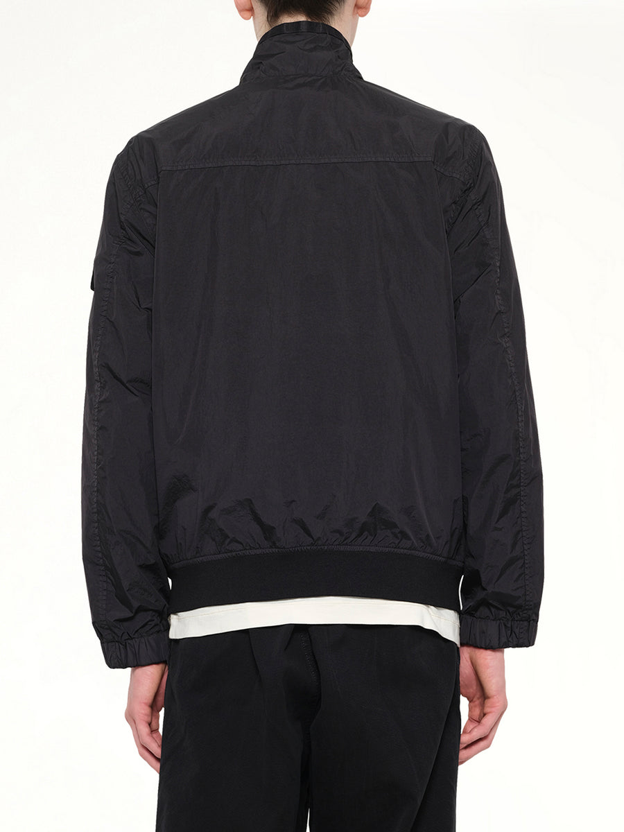 4100002 Crinkle Reps Jacket in Black