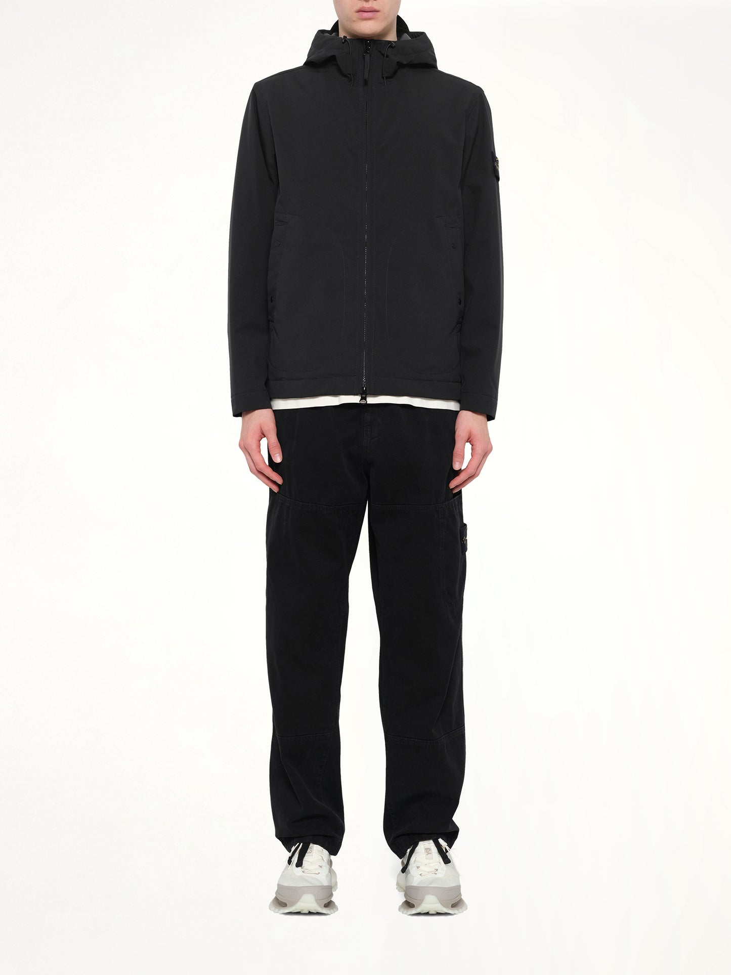 4100108 Short Parka in Black