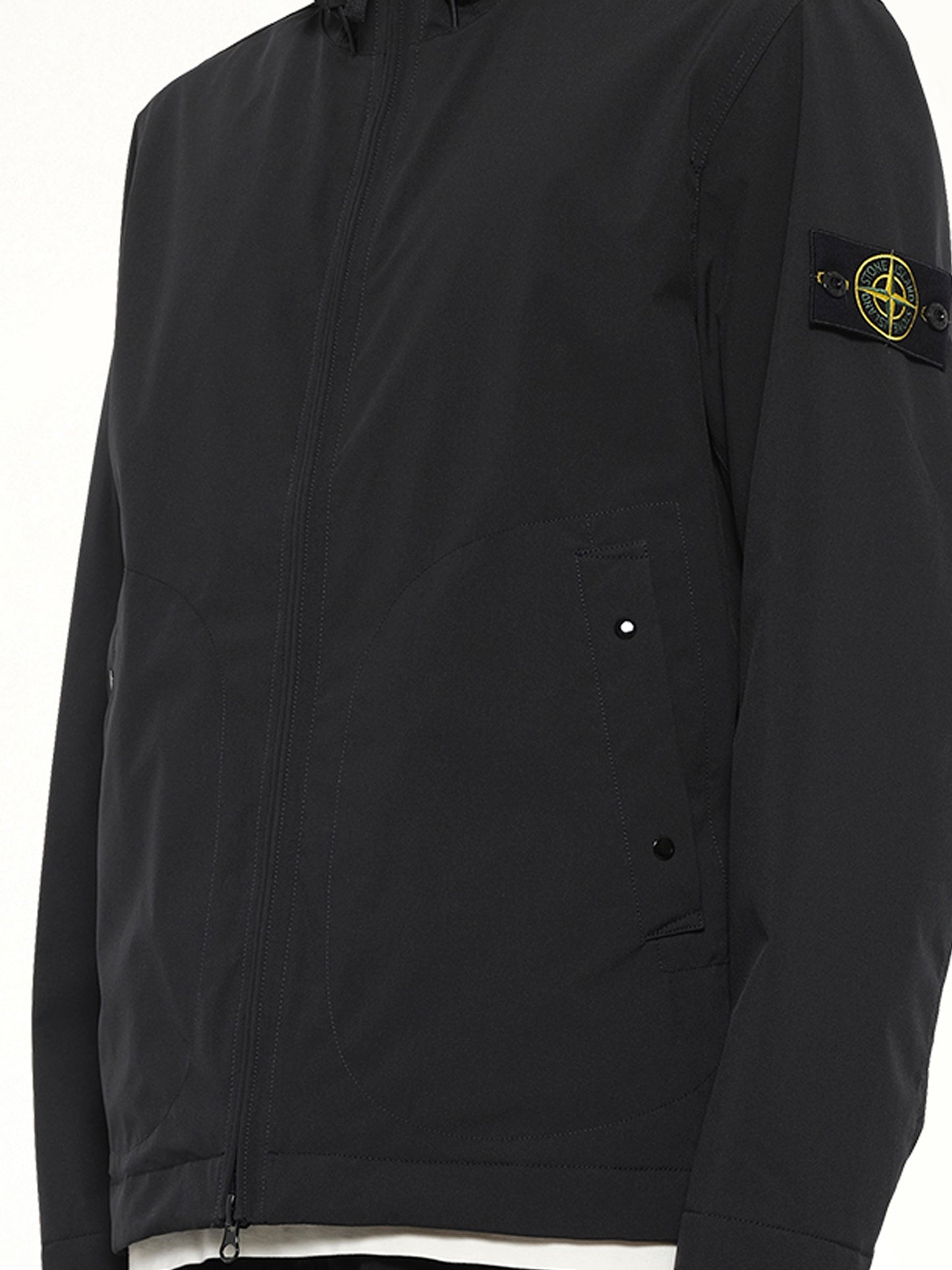 4100108 Short Parka in Black