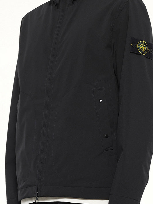 4100108 Short Parka in Black