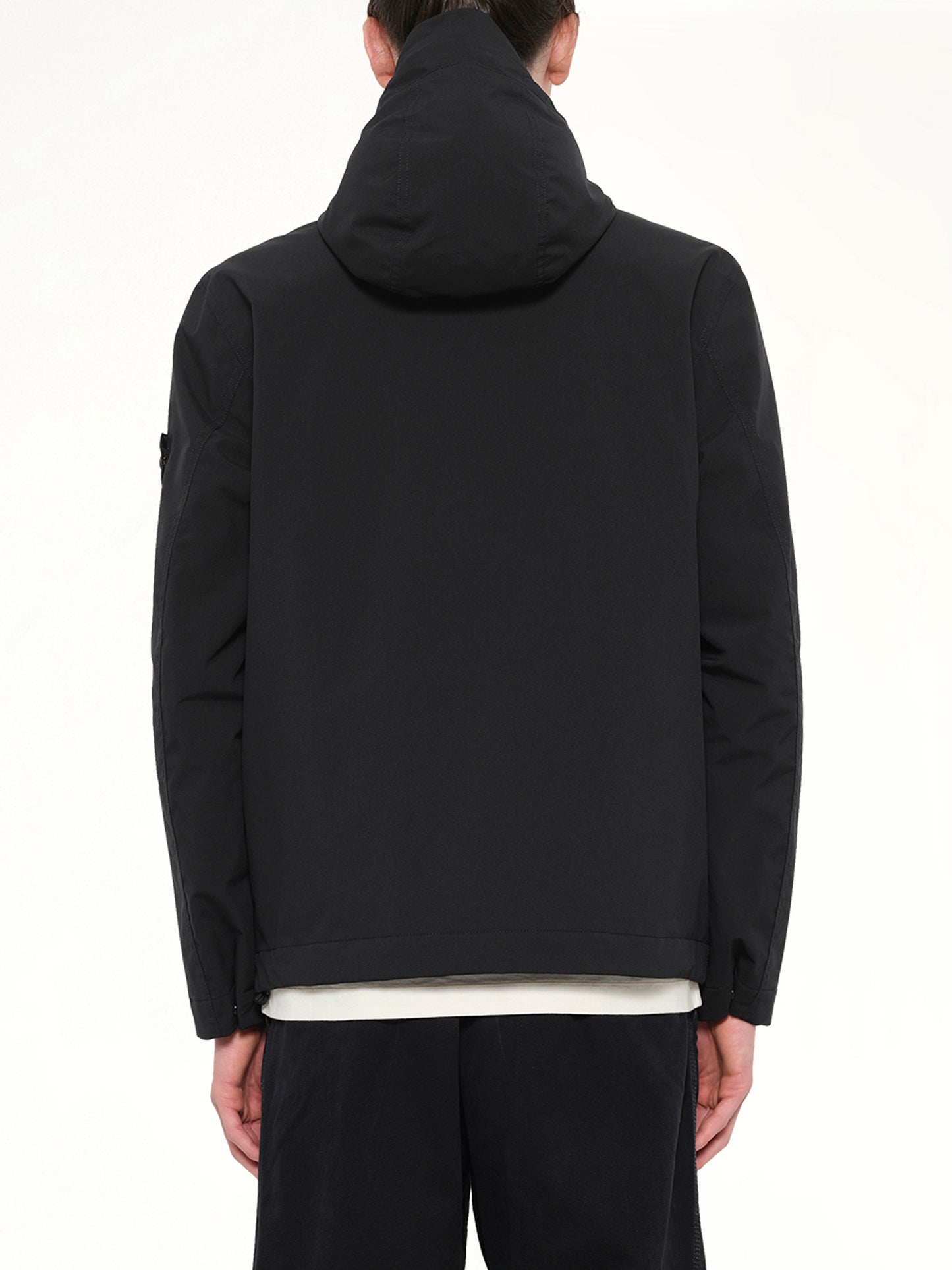 4100108 Short Parka in Black