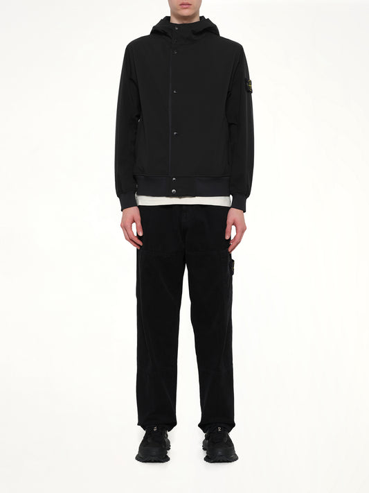 4100118 Short Parka in Black