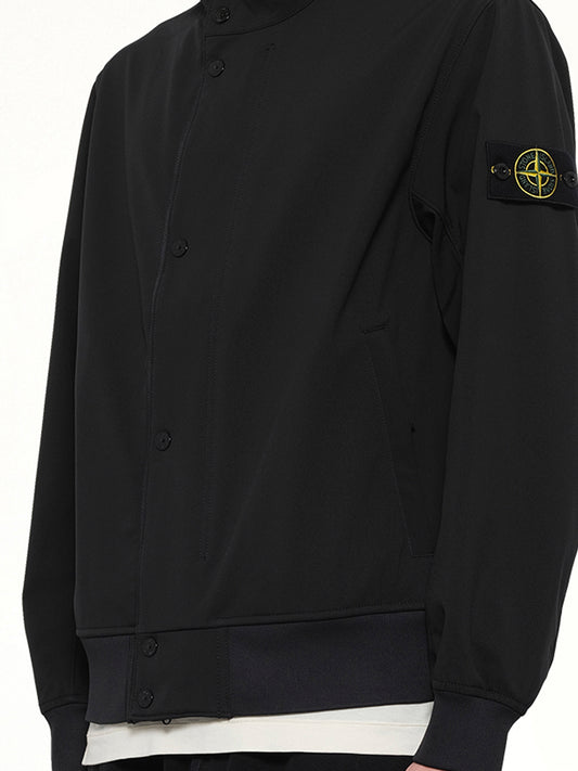 4100118 Short Parka in Black