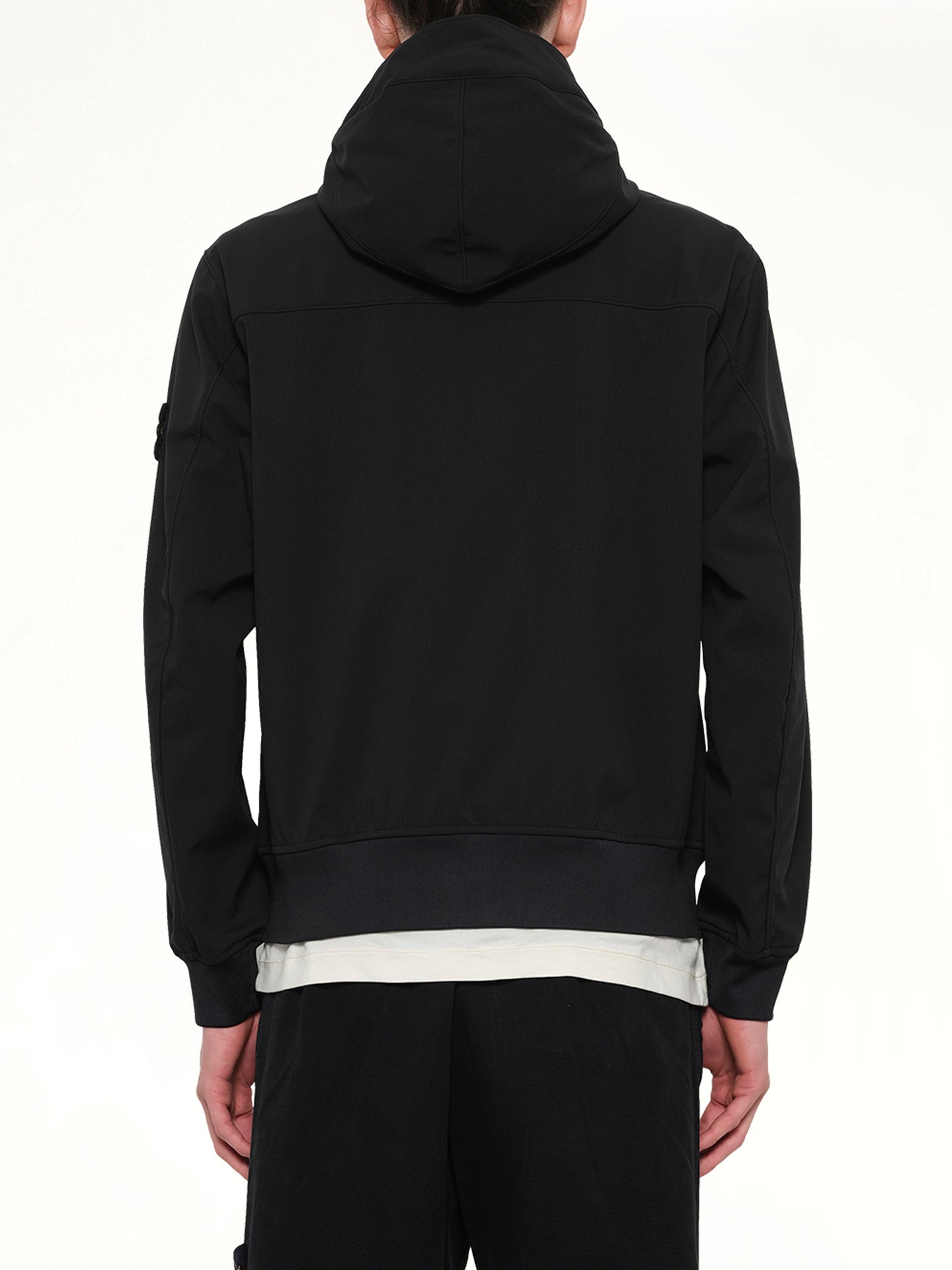 4100118 Short Parka in Black