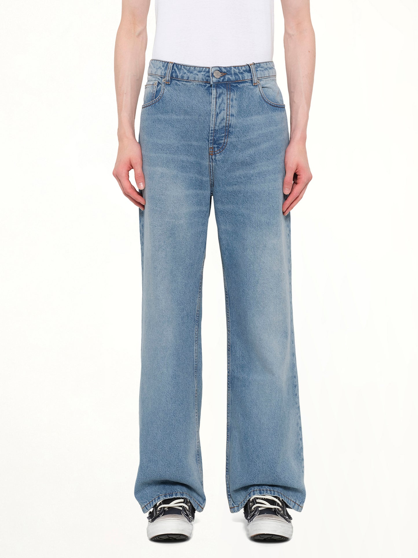 Large Fit Jeans in Blue