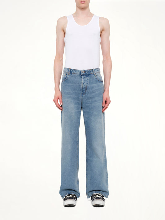 Large Fit Jeans in Blue