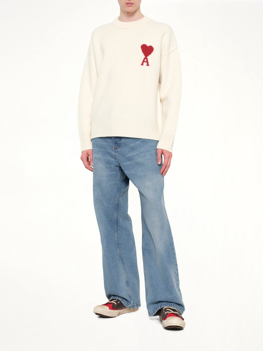 Ami De Coeur Sweater in Off White