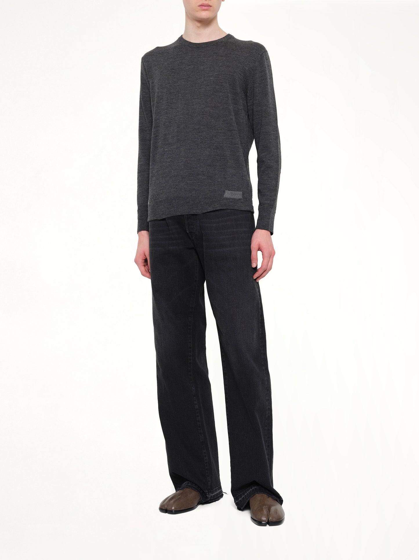 WIP Sweater in Medium Grey