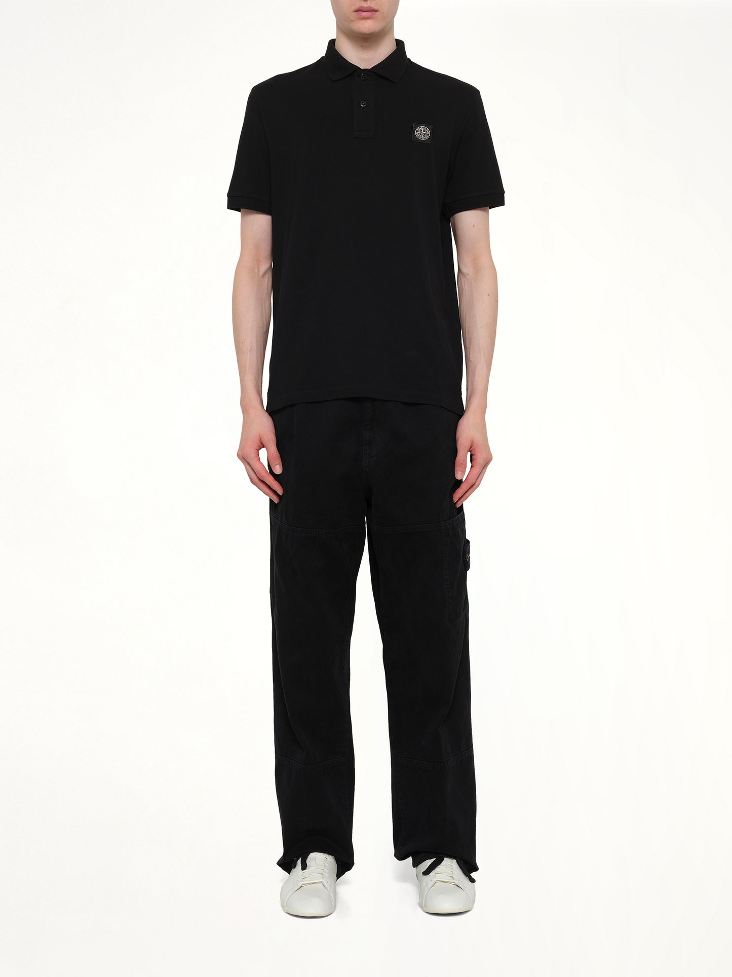 2200008 SS Polo in Black