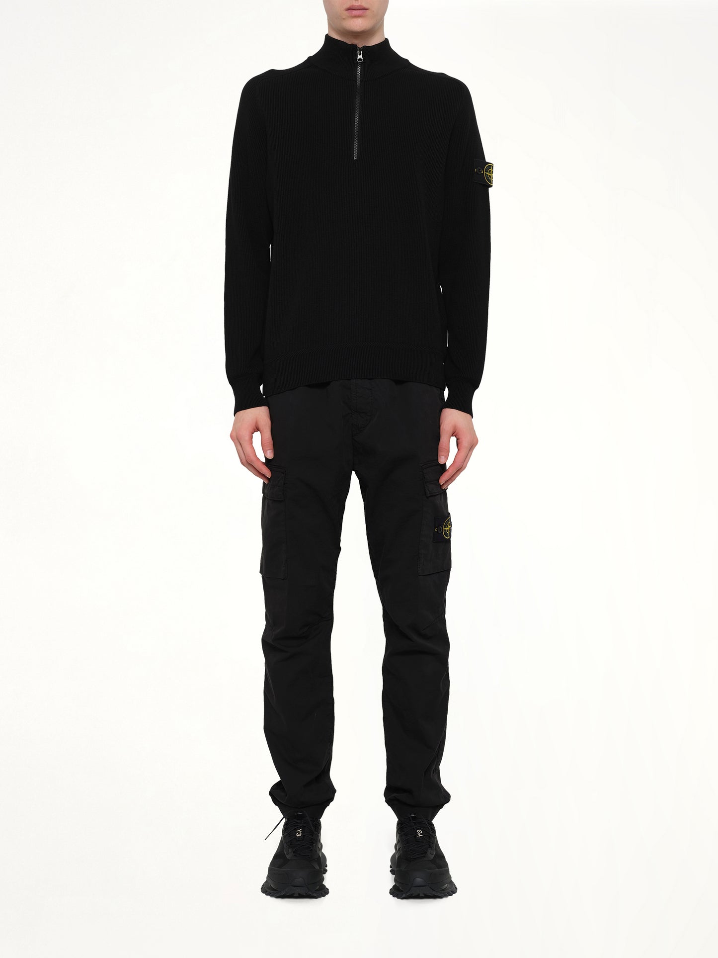 5100124 LS Polo in Black